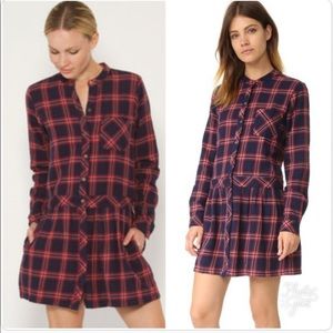 Current/Elliot plaid dress